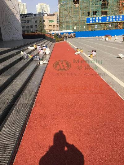 航天五一〇所 贵德彩色路面